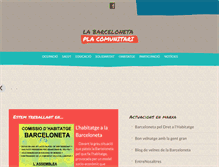 Tablet Screenshot of placomunitaribarceloneta.org